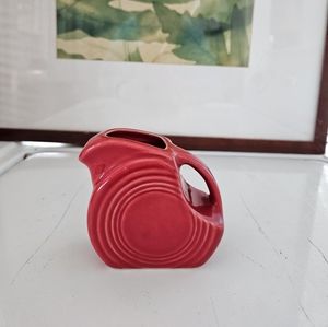 Fiesta mini creamer picture in Scarlet